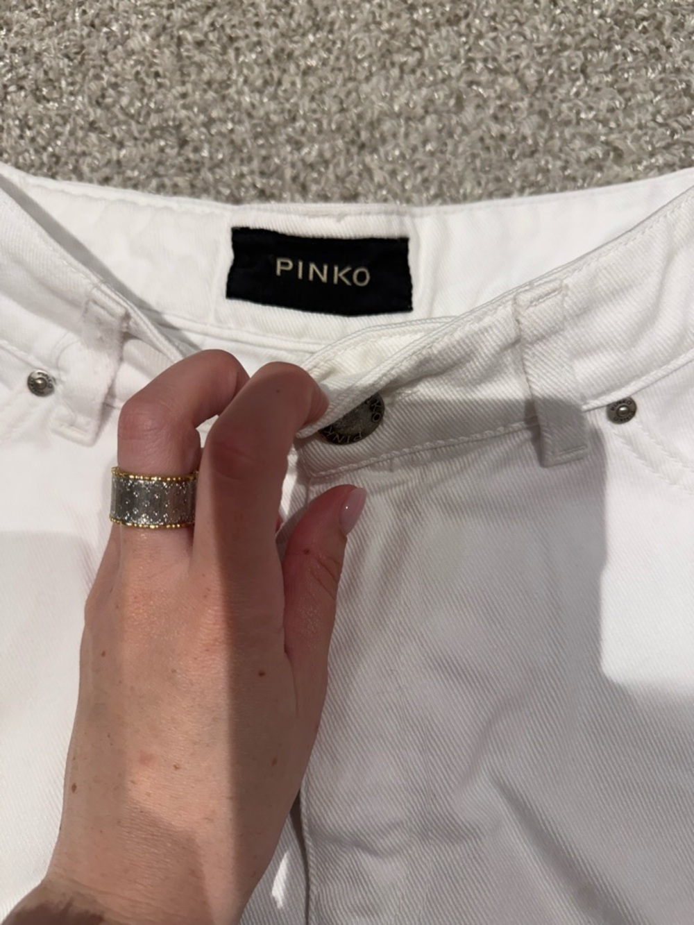Pinko Jean Shorts - Picture 2 of 4